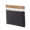 Picture of HUGO BOSS Signature Stripe Grained-Leather Card Holder