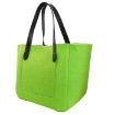 Picture of JW ANDERSON Neon Green Belt Embroidered Logo Tote Bag