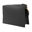 Picture of VERSACE La Medusa Large Leather Clutch In Black