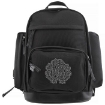 Picture of ROBERTO CAVALLI Black Fabric Cargo Backpack