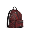 Picture of ROBERTO CAVALLI Men's Sienna And Black Zebra Print Fabric Backpack