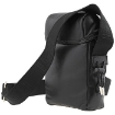 Picture of BALLY Men's Breeze Archer Embossed Logo Patch Shoulder Bag in Black