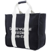 Picture of EMPORIO ARMANI Manzoni 31 Logo Print Canvas Shopper Bag