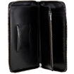 Picture of COACH Black Men's Travel Wallet In Signature Leather