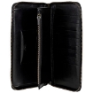 Picture of COACH Black Men's Travel Wallet In Signature Leather