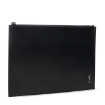Picture of SAINT LAURENT Matte Leather Tiny Monogram Zip Tablet Holder