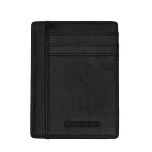 Picture of BREED Chase Genuine Leather Front Pocket Wallet - Black
