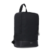 Picture of BALMAIN Black Monogram Logo Nylon Backpack