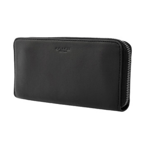 Picture of COACH Black Sport Calf Leather Accordion Wallet - Black