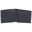 Picture of COACH Men's Midnight / Charcoal Coin Wallet With Signature Canvas