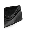 Picture of SMYTHSON Black Logo-Embossed Leather Cardholder