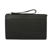 Picture of SALVATORE FERRAGAMO Men's Black Leather Travel Document Clutch