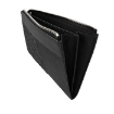 Picture of SALVATORE FERRAGAMO Men's Black Leather Travel Document Clutch