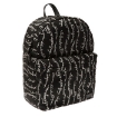 Picture of SALVATORE FERRAGAMO Men's Nylon Backpack In Black/White