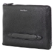 Picture of SALVATORE FERRAGAMO Firenze Logo Clutch Bag - Black