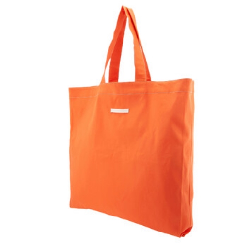 Picture of UNIFORME Orange Cotton Dropper Tote Bag