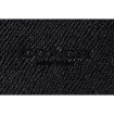 Picture of COACH Men's Black Crossgrain Leather Travel Wallet