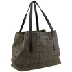 Picture of JIMMY CHOO Amry Green Pimlico/S Mix Star Leather Tote