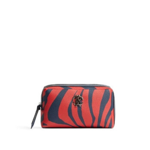 Picture of ROBERTO CAVALLI Zebra Print Wash Bag