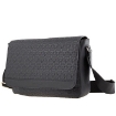 Picture of SALVATORE FERRAGAMO Black Gancini Messenger