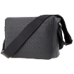 Picture of SALVATORE FERRAGAMO Black Gancini Messenger