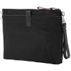 Picture of BALLY Fholler Black Men's Logo Patch Clutch