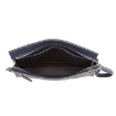 Picture of SALVATORE FERRAGAMO Blue Men's Revival Leather Clutch