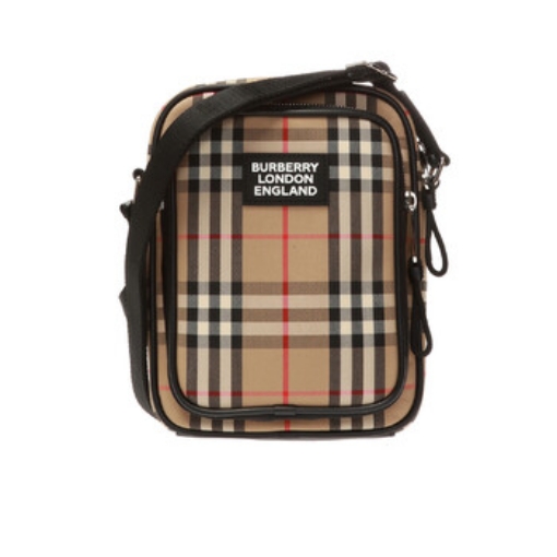 Picture of BURBERRY Beige Vintage Check Messenger Bag