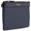 Picture of MICHAEL KORS Men's Blue Leather Small Travel Pouch