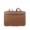 Picture of BOTTEGA VENETA Brown Intrecciato Weave Leather Breifcase