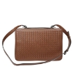 Picture of BOTTEGA VENETA Brown Intrecciato Weave Leather Breifcase