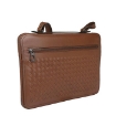 Picture of BOTTEGA VENETA Brown Intrecciato Weave Leather Breifcase