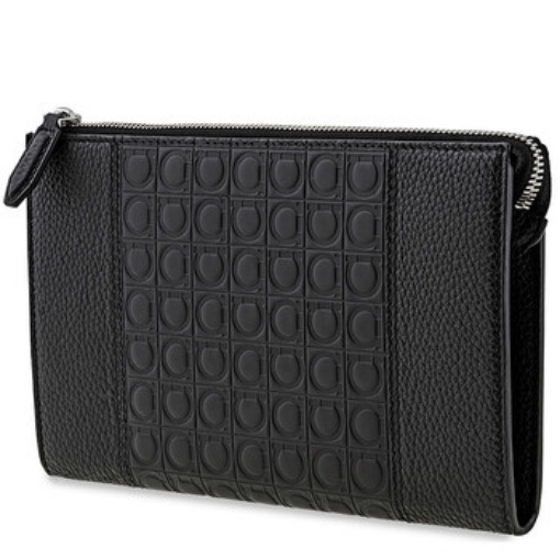 Picture of SALVATORE FERRAGAMO Ferragamo Firenze Gamm Document Holder Black