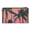 Picture of SAINT LAURENT Men's Dip-Dye Palm Printed Nylon Bill Pouch