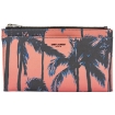 Picture of SAINT LAURENT Men's Dip-Dye Palm Printed Nylon Bill Pouch