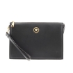 Picture of VERSACE Black La Medusa Large Leather Pouch