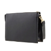 Picture of VERSACE Black La Medusa Large Leather Pouch