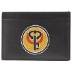 Picture of ROBERTO CAVALLI Black / Yellow Key Symbol Patch Card Holder