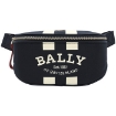 Picture of BALLY Men's Midnight / Palladio Flynos Nylon Bum Bag