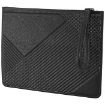 Picture of SALVATORE FERRAGAMO Black Firenze Leather Clutch Bag