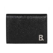 Picture of BALENCIAGA Mini B Leather Tri-fold Wallet-Black