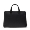 Picture of SALVATORE FERRAGAMO Grigio Revival Black Leather Briefcase