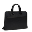 Picture of SALVATORE FERRAGAMO Grigio Revival Black Leather Briefcase
