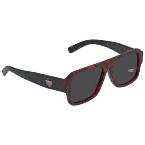 Picture of PRADA Dark Gray Pilot Men's Sunglasses