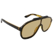 Picture of GUCCI Yellow Pilot Men's Sunglasses