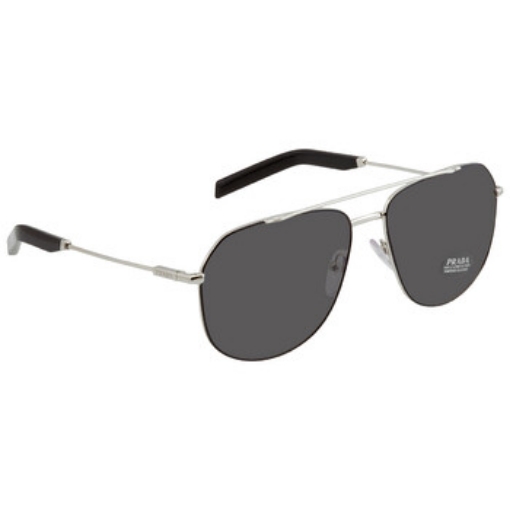 Picture of PRADA Dark Gray Pilot Men's Sunglasses