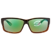 Picture of COSTA DEL MAR Green Mirror Polarized Glass (580G) Rectangular Sunglasses