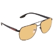 Picture of PRADA LINEA ROSSA Orange Photocromic Pilot Men's Sunglasses