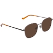 Picture of GUCCI Brown Pilot Men's Sunglasses