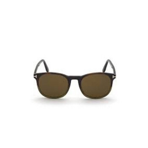 Picture of TOM FORD Ansel Polarized Brown Oval Men's Sunglasses